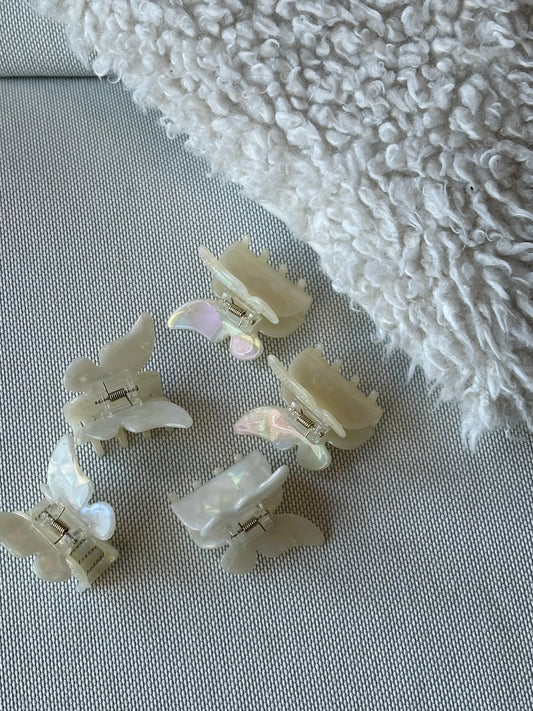 Ivory Single Wing Butterfly